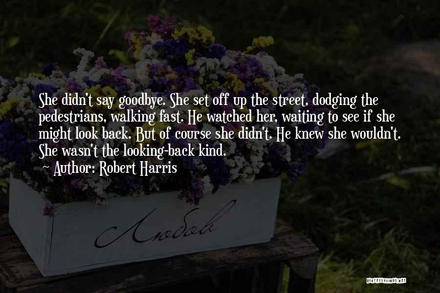 Do Not Say Goodbye Quotes By Robert Harris