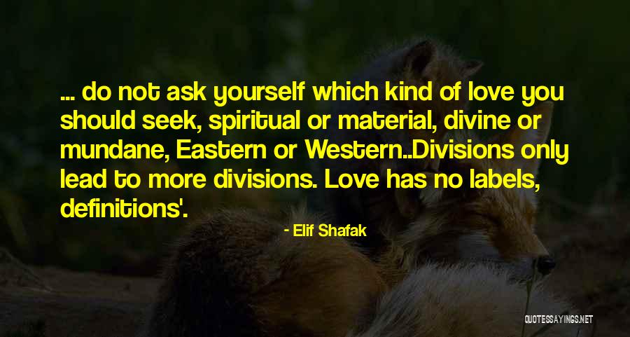 Do Not Seek Love Quotes By Elif Shafak Do Not Seek Love Quotes By Elif Shafak