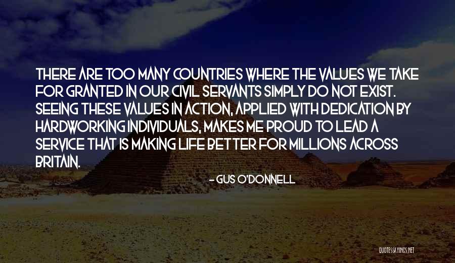 Do Not Take Me Granted Quotes By Gus O'Donnell Do Not Take Me Granted Quotes By Gus O'Donnell