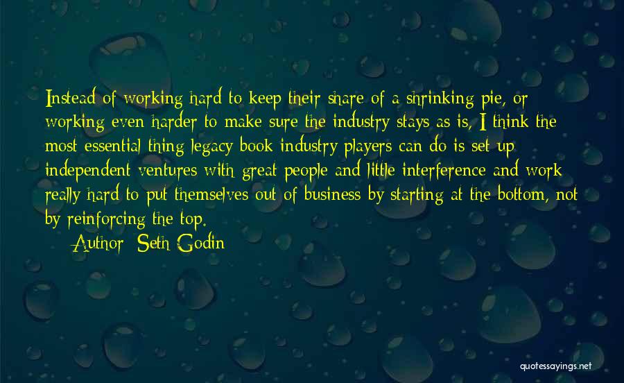 Do Not Work Hard Quotes By Seth Godin