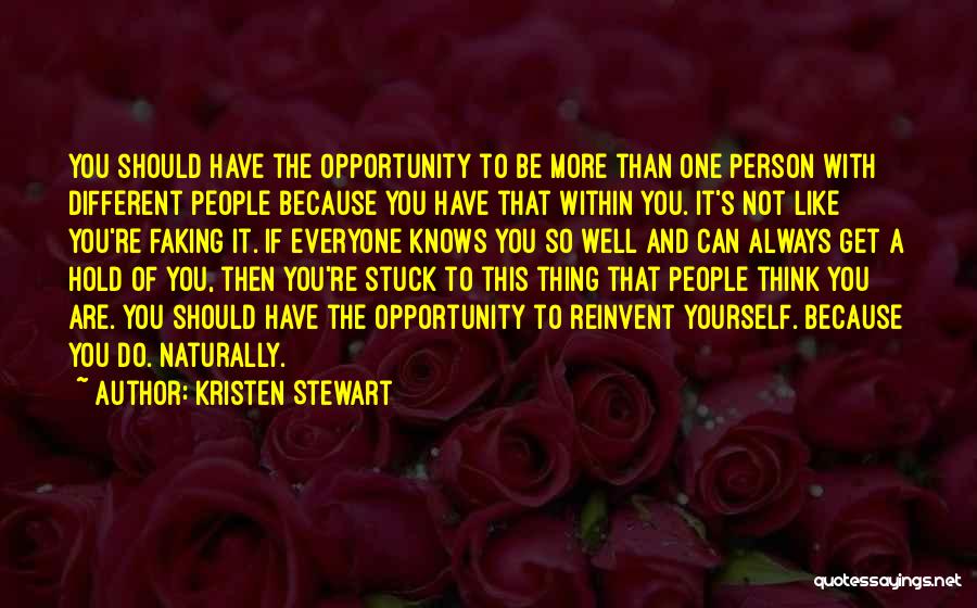 Do One Thing Well Quotes By Kristen Stewart