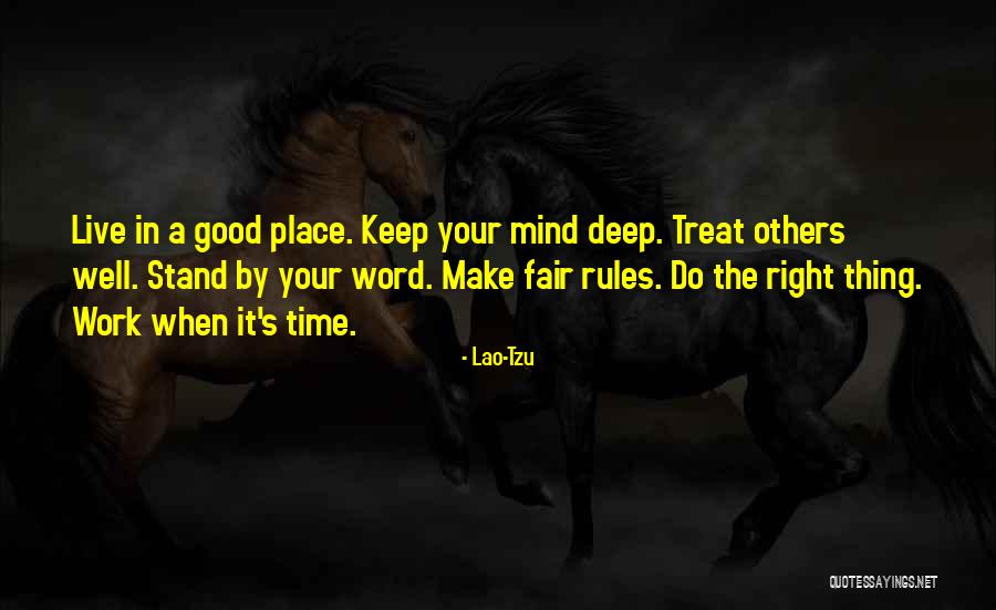 Do Right By Others Quotes By Lao-Tzu