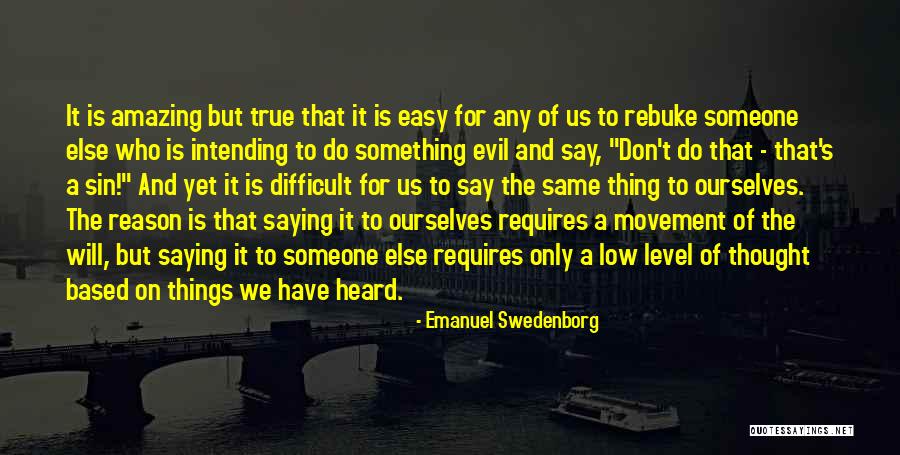 Do Something Amazing Quotes By Emanuel Swedenborg