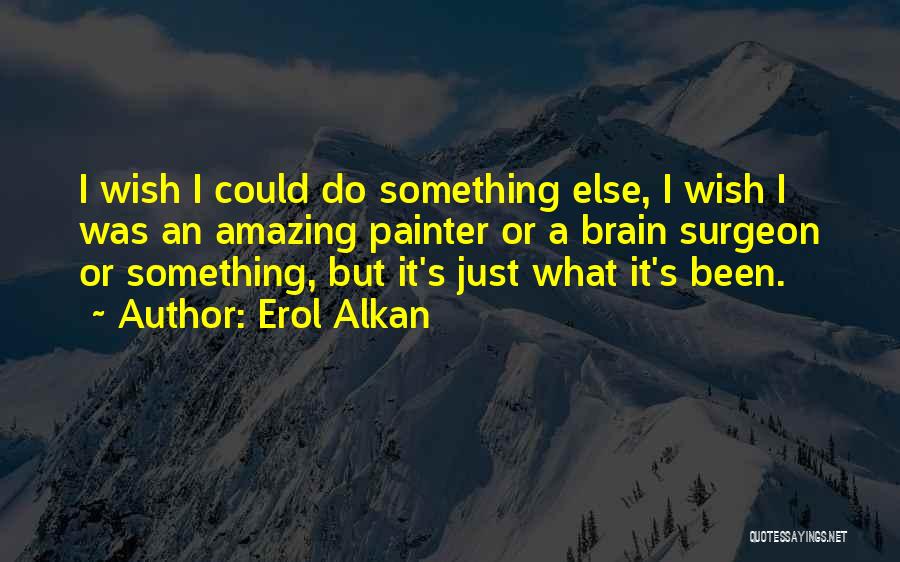 Do Something Amazing Quotes By Erol Alkan