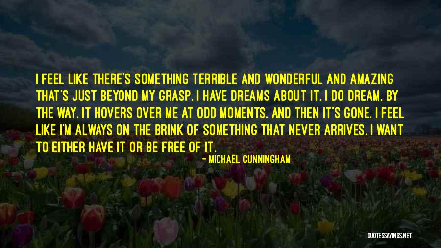 Do Something Amazing Quotes By Michael Cunningham