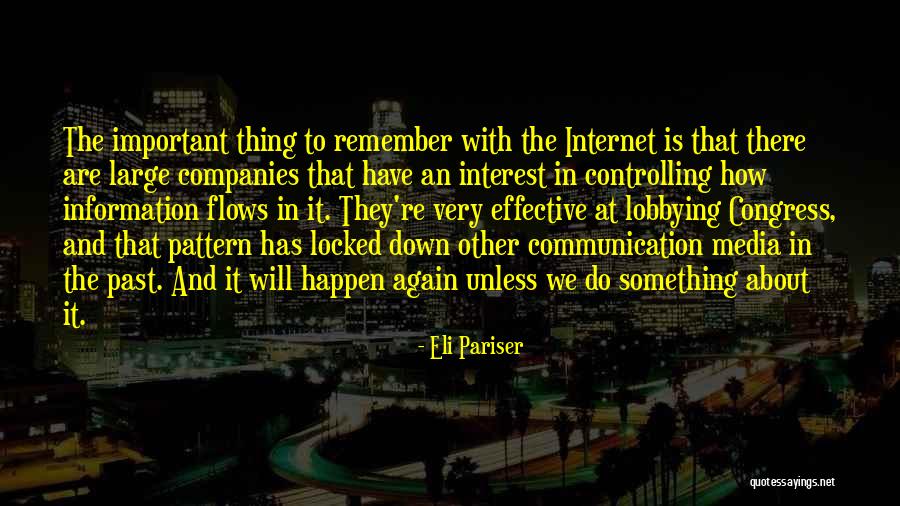 Do Something Important Quotes By Eli Pariser