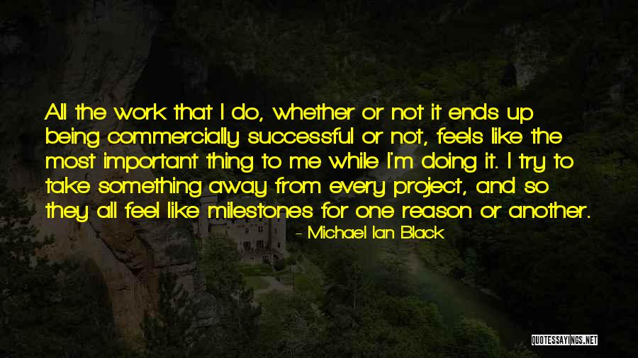 Do Something Important Quotes By Michael Ian Black