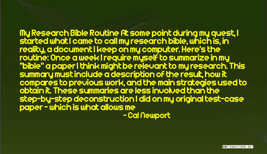 Do Summaries Have Quotes By Cal Newport Do Summaries Have Quotes By Cal Newport