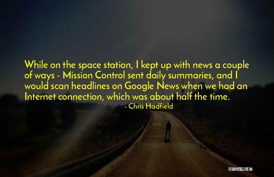 Do Summaries Have Quotes By Chris Hadfield Do Summaries Have Quotes By Chris Hadfield