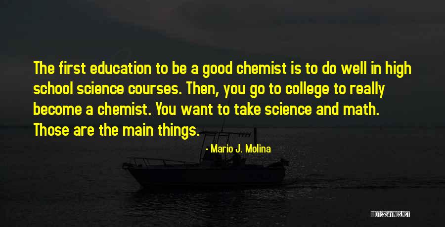 Do The Math Quotes By Mario J. Molina