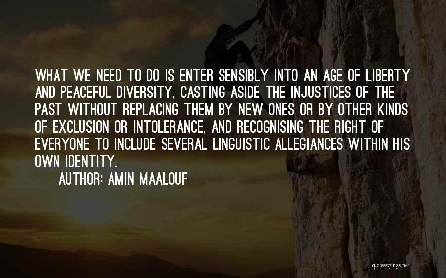 Do The Right Quotes By Amin Maalouf