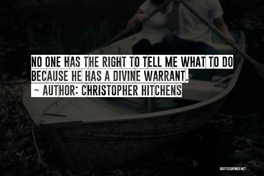 Do The Right Quotes By Christopher Hitchens