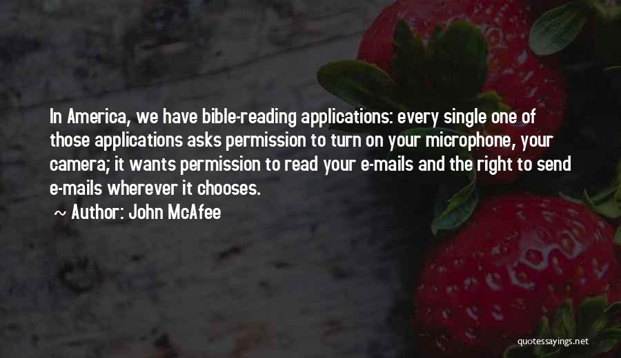 Do The Right Thing Bible Quotes By John McAfee