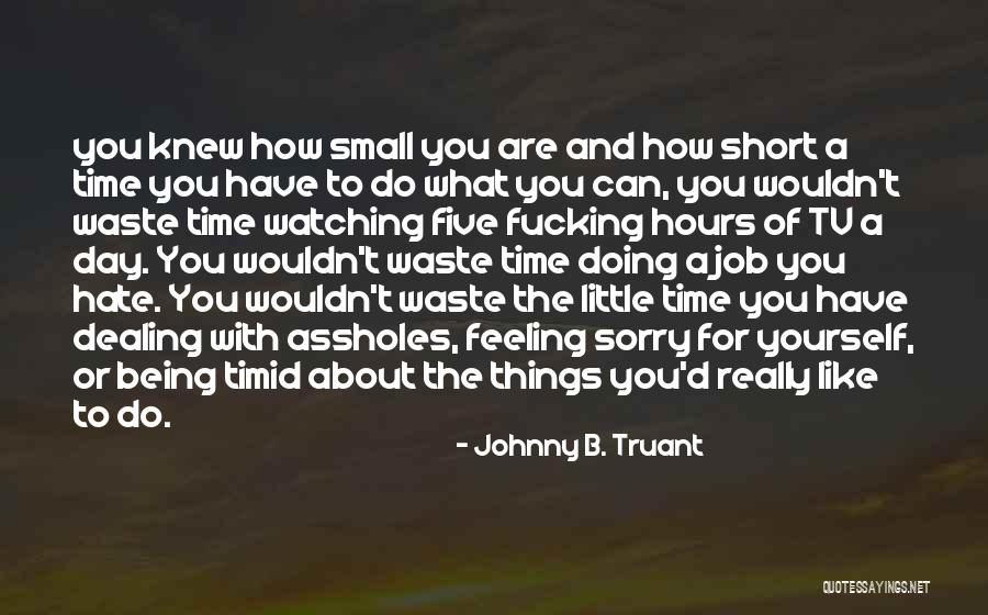 Do Things You Like Quotes By Johnny B. Truant Do Things You Like Quotes By Johnny B. Truant