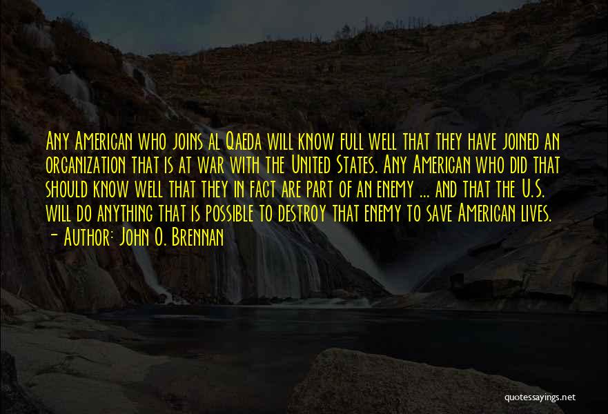 Do U Quotes By John O. Brennan