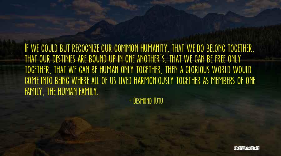 Do We Belong Together Quotes By Desmond Tutu Do We Belong Together Quotes By Desmond Tutu