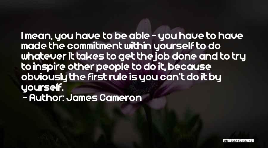 Do Whatever It Takes Quotes By James Cameron