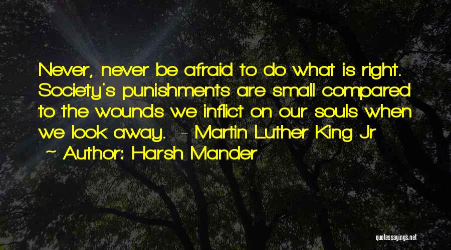 Do What's Right Quotes By Harsh Mander