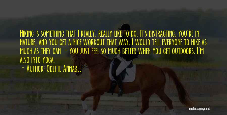 Do Workout Quotes By Odette Annable