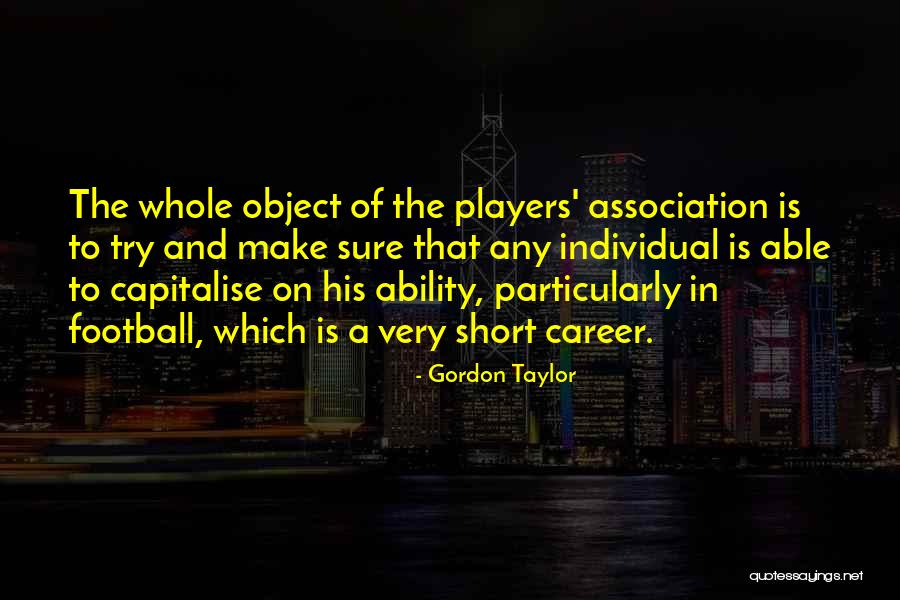 Do You Capitalise Quotes By Gordon Taylor Do You Capitalise Quotes By Gordon Taylor