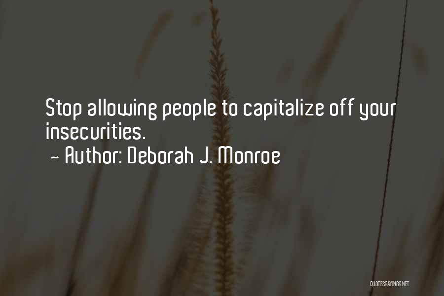 Do You Capitalize Quotes By Deborah J. Monroe