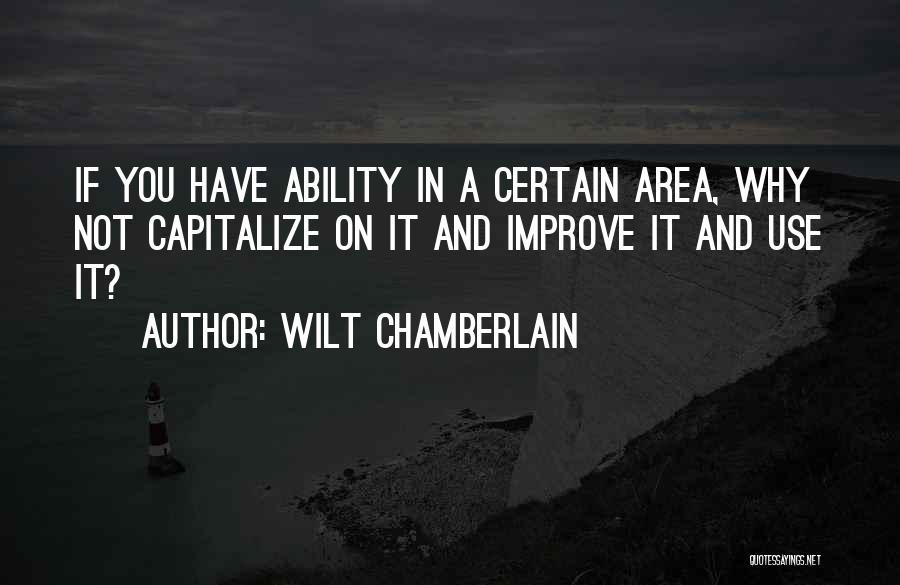 Do You Capitalize Quotes By Wilt Chamberlain