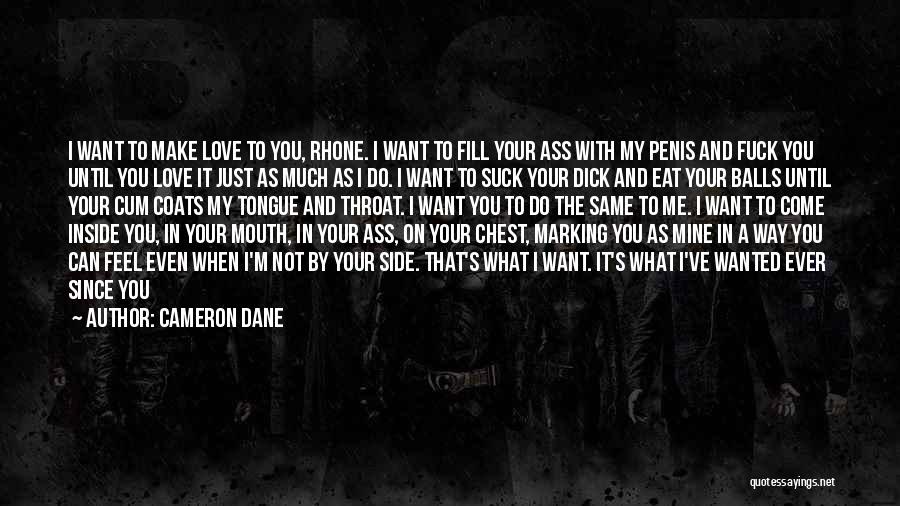 Do You Care About Me Quotes By Cameron Dane