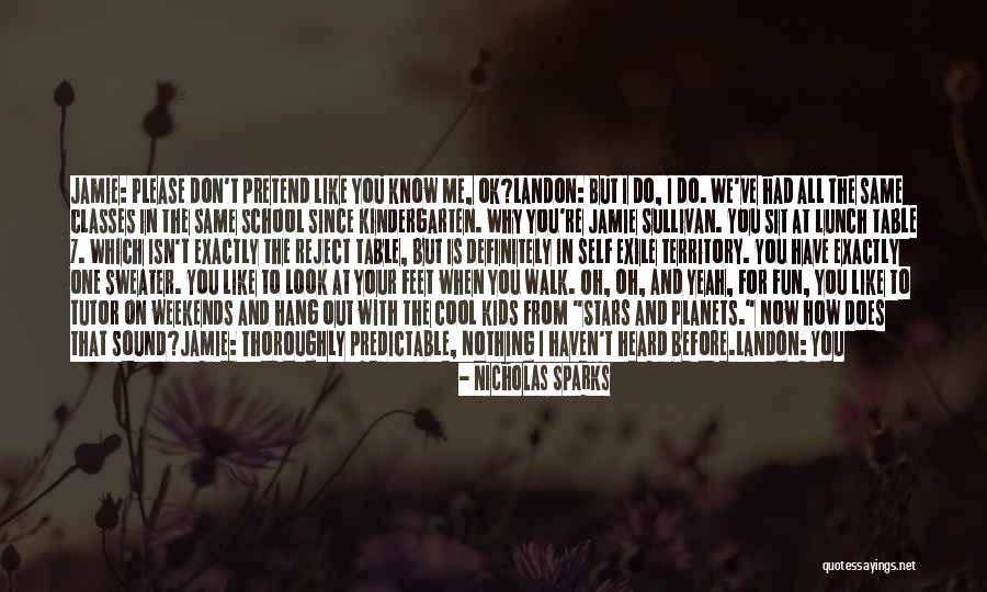 Do You Care About Me Quotes By Nicholas Sparks