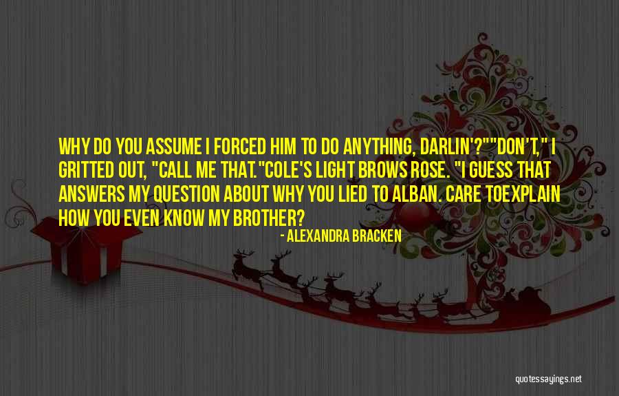 Do You Even Care Quotes By Alexandra Bracken