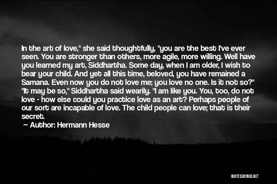 Do You Even Like Me Quotes By Hermann Hesse