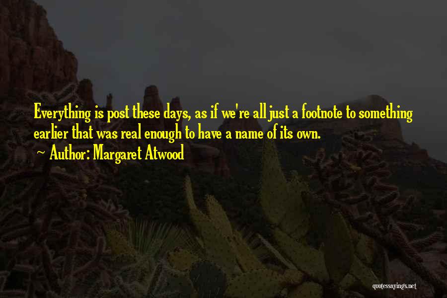 Do You Footnote Quotes By Margaret Atwood