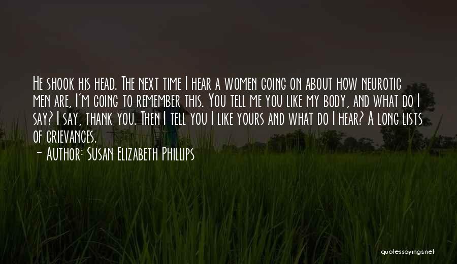 Do You Remember The Time Quotes By Susan Elizabeth Phillips
