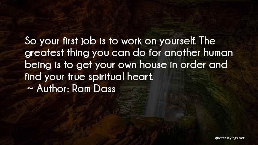 Do Your Own Job Quotes By Ram Dass