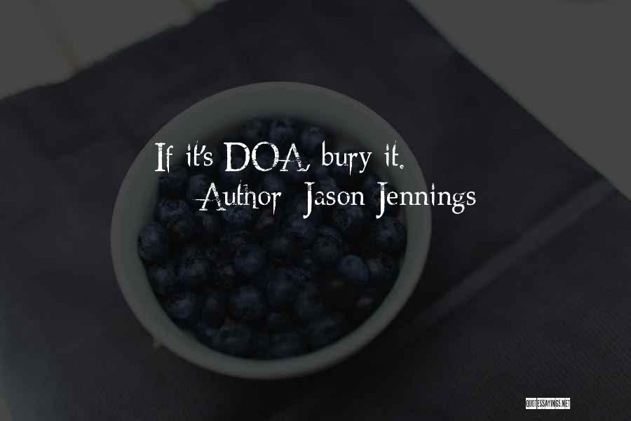 Doa Quotes By Jason Jennings