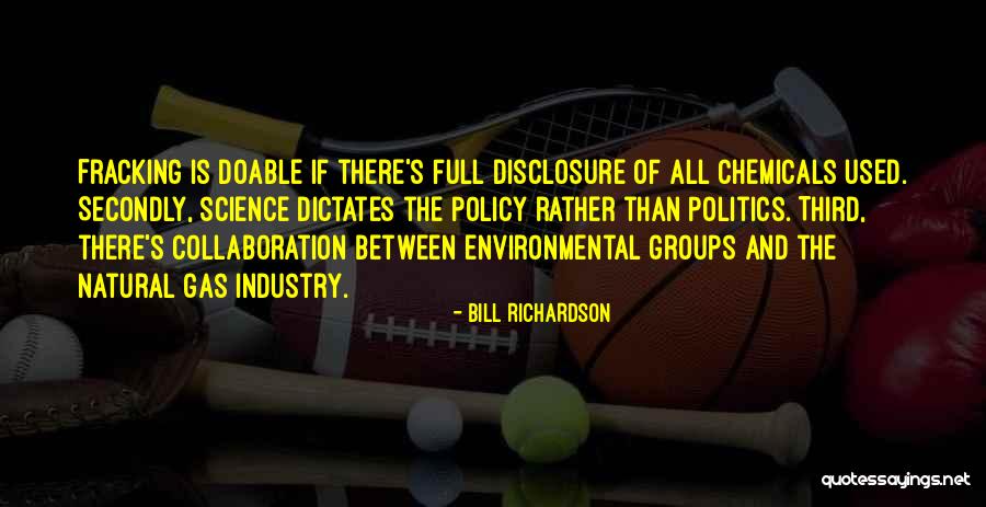 Doable Quotes By Bill Richardson