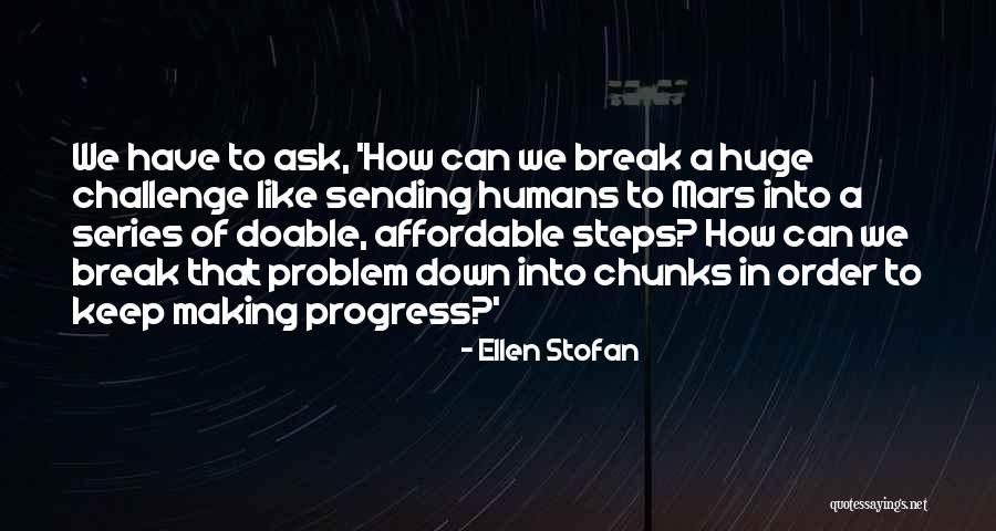 Doable Quotes By Ellen Stofan