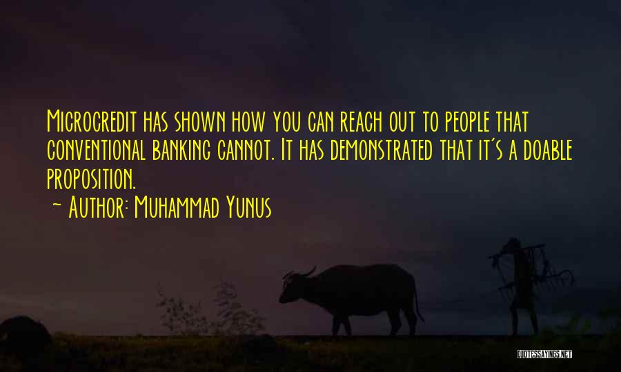 Doable Quotes By Muhammad Yunus