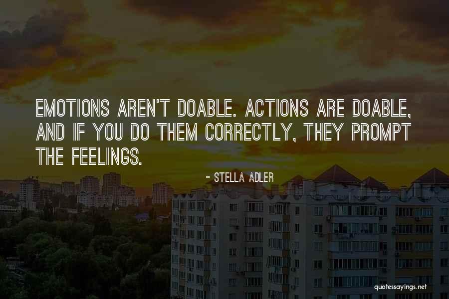 Doable Quotes By Stella Adler