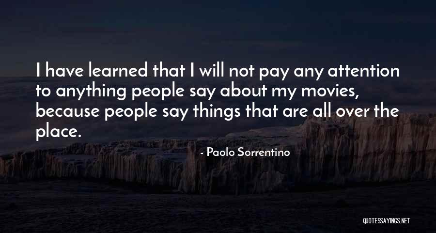 Doanh Thu Quotes By Paolo Sorrentino Doanh Thu Quotes By Paolo Sorrentino