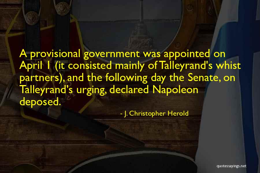 Dobbelaere Beton Quotes By J. Christopher Herold Dobbelaere Beton Quotes By J. Christopher Herold