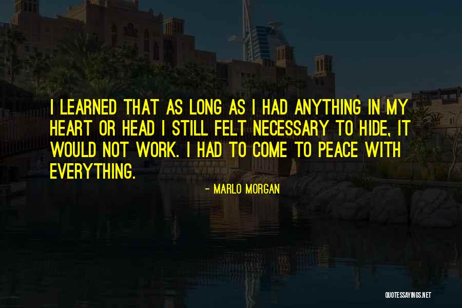 Dobbers Quotes By Marlo Morgan Dobbers Quotes By Marlo Morgan