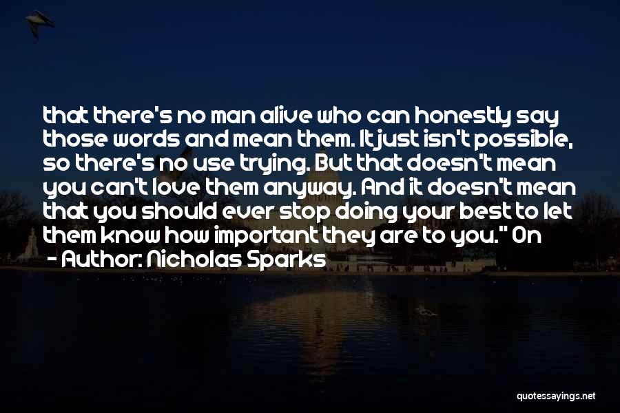 Doblego Quotes By Nicholas Sparks