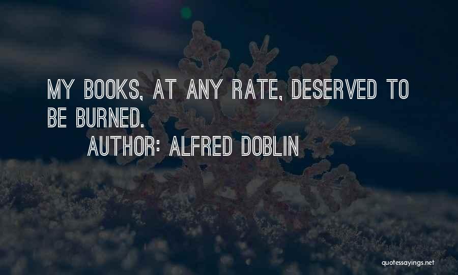 Doblin Quotes By Alfred Doblin