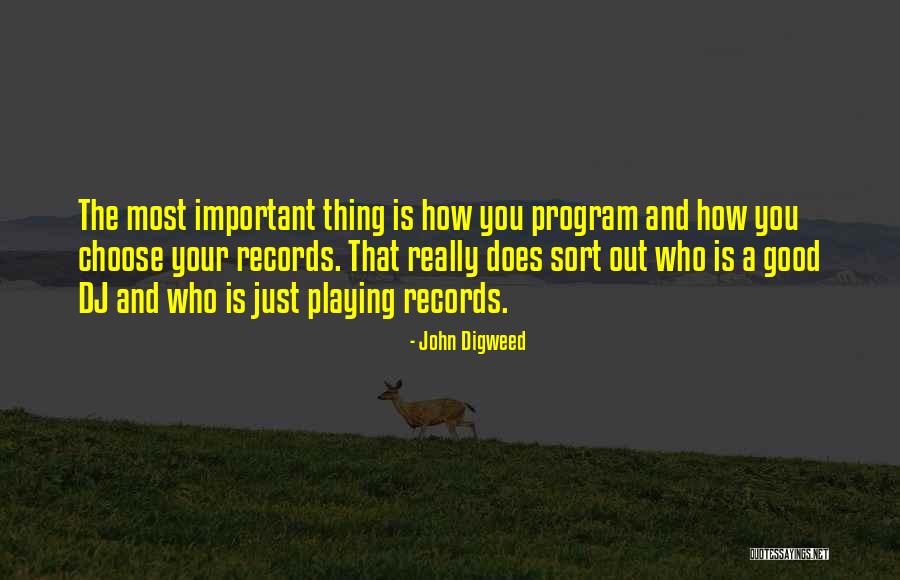 Dobranotch Quotes By John Digweed Dobranotch Quotes By John Digweed