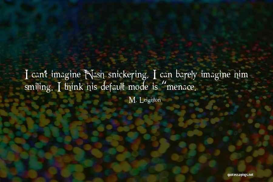 Dobromir Dymecki Quotes By M. Leighton Dobromir Dymecki Quotes By M. Leighton