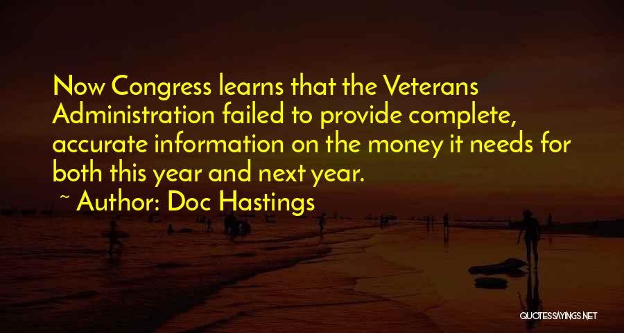 Doc Hastings Quotes 724600