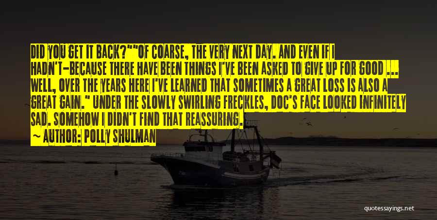 Doc Quotes By Polly Shulman