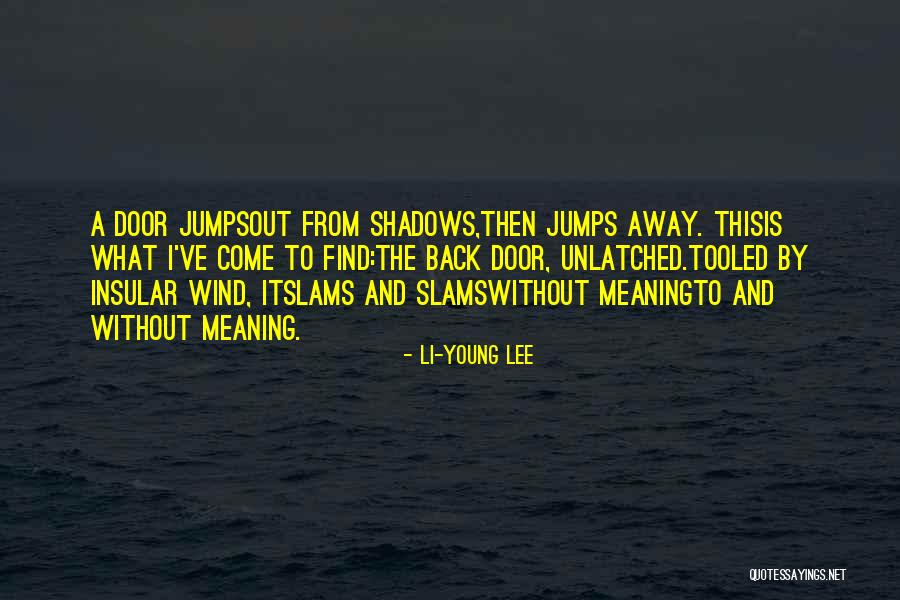 Docherty Model Quotes By Li-Young Lee Docherty Model Quotes By Li-Young Lee