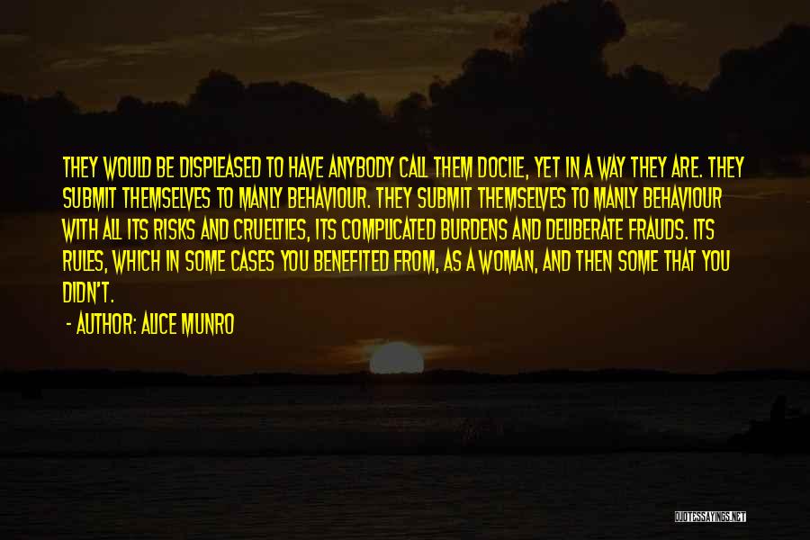 Docile Quotes By Alice Munro