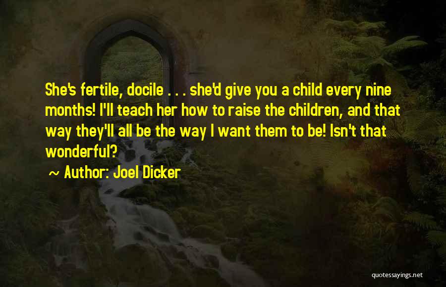 Docile Quotes By Joel Dicker